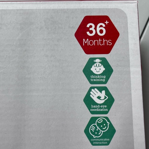 New Montessori 4-in-1 Wood Logorithmic Sorting Puzzle - Picture 7 of 9